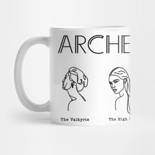 ACOTAR Archeron Sisters Minimalist Mug